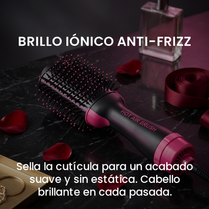 Cepillo secador y voluminizador Rosa